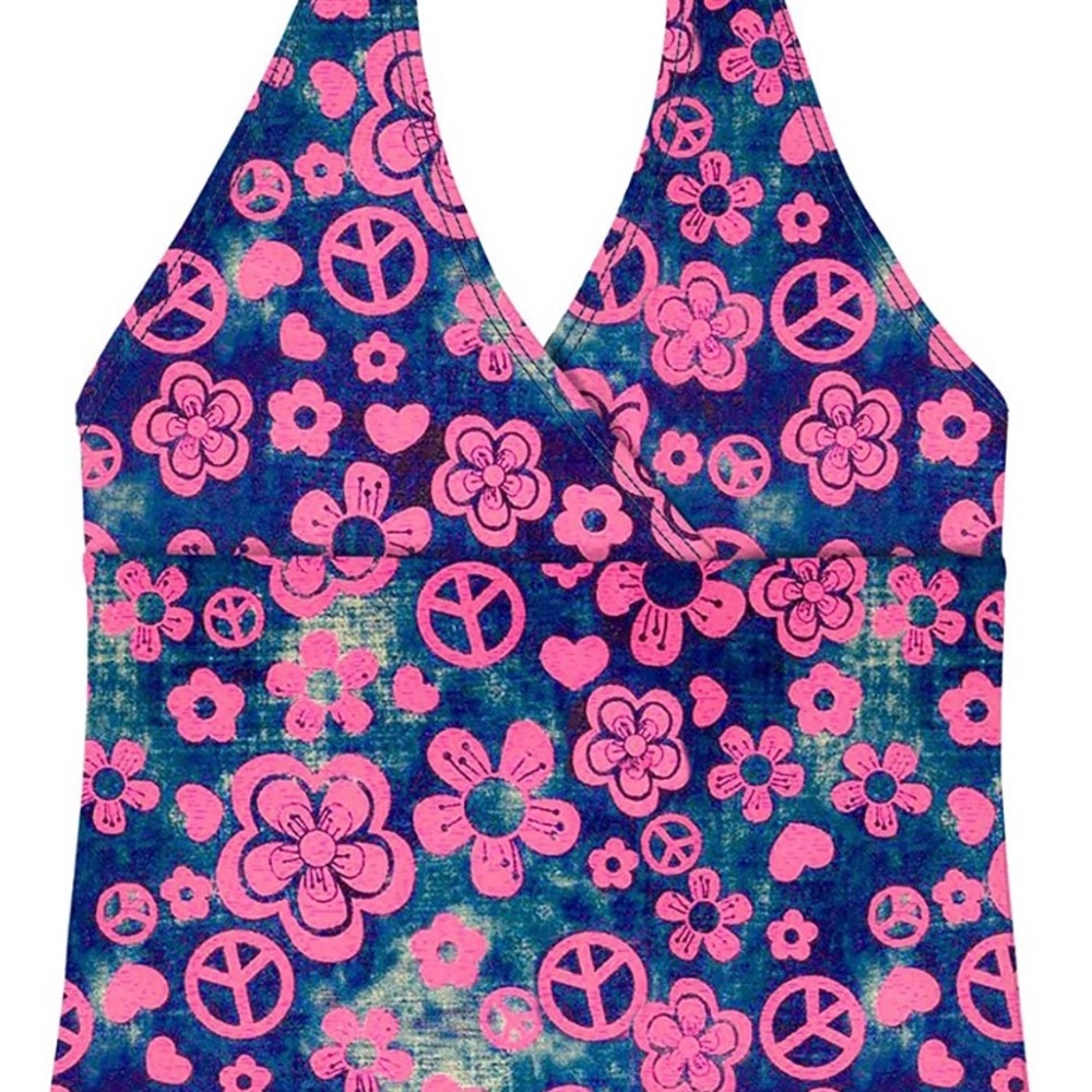 NWT City Threads Girls Tankini Swimsuit size 8